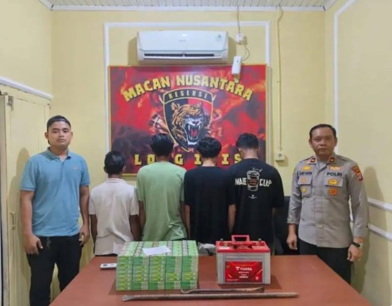 Empat Lokasi Pencurian di Long Ikis Berhasil Diungkap Polisi