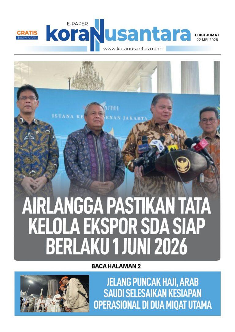 Airlangga Pastikan Tata Kelola Ekspor SDA Siap Berlaku 1 Juni 2026