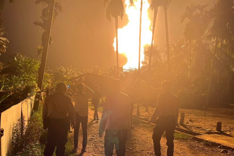 Sumur Bor di Aceh Utara Semburkan Gas dan Api Setinggi 75 Meter