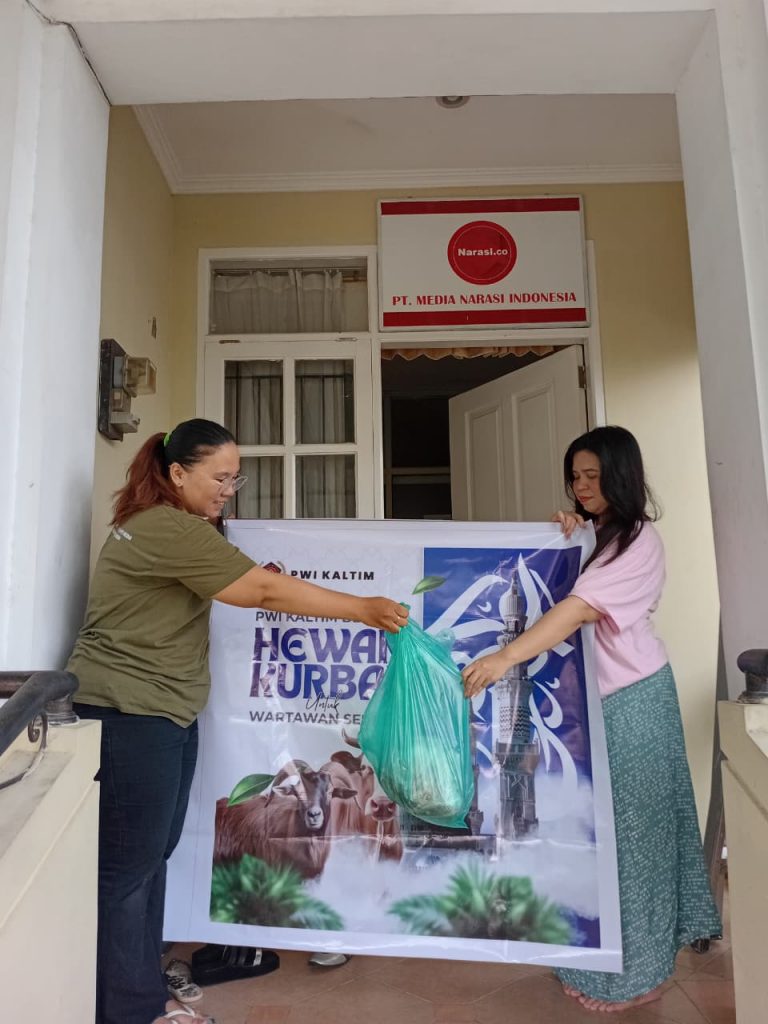 PWI Kaltim Prioritaskan Senior dan Keluarga Wartawan dalam Pembagian Kurban