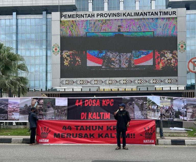 JATAM Kaitkan 44 Tahun Operasi KPC dengan Kerusakan Lingkungan Kaltim