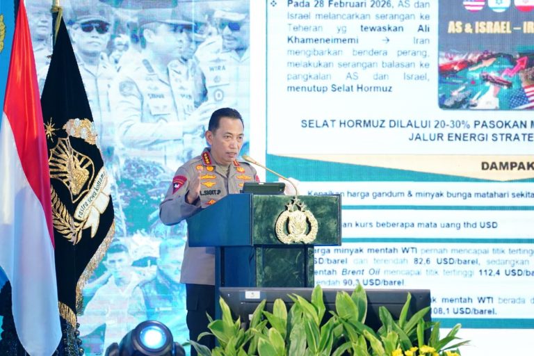 Kapolri Tekankan Rasa Aman dan Keadilan di Rakernis Reskrim 2026
