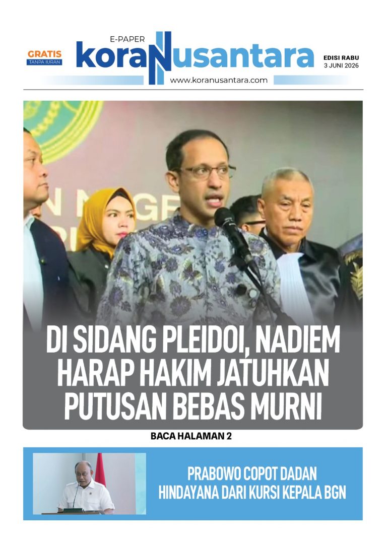 Di Sidang Pleidoi, Nadiem Harap Hakim Jatuhkan Putusan Bebas Murni