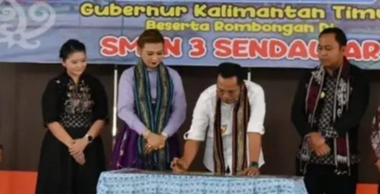 Aula Baru SMKN 3 Sendawar Diresmikan, Pemprov Kaltim Perkuat SDM Vokasi